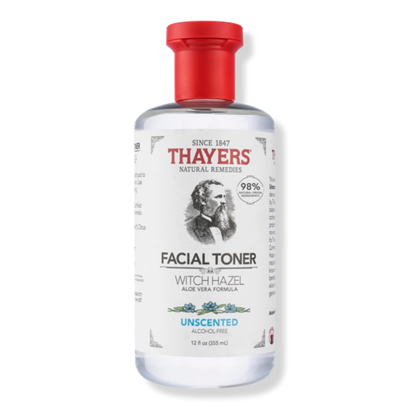 Unscented Alcohol-Free Witch Hazel Facial Toner - Thayers | Ulta Beauty