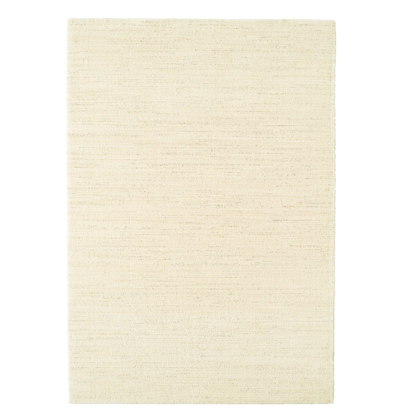 ENGELSBORG Tapis, poils ras, beige, 160x230 cm - IKEA