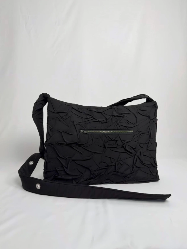 Willow creased crossbody bag