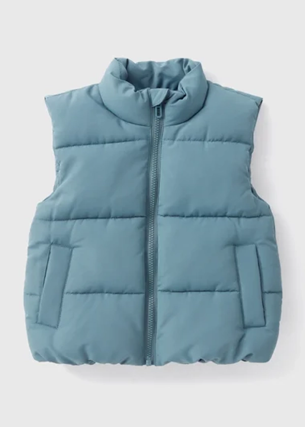 Boys Blue Padded Gilet (1-7yrs)