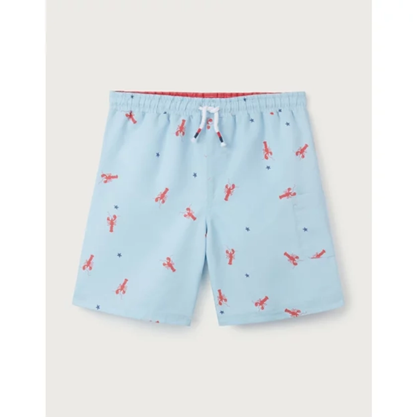 Recycled Lobster Swim Shorts (0–18mths) | Baby Boys' | The White Company