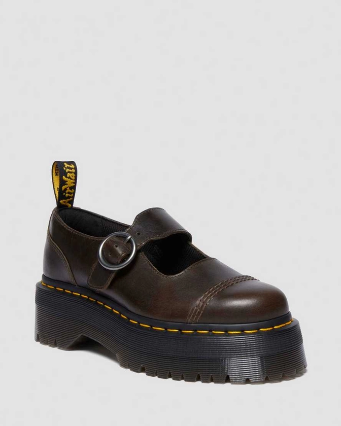 DR MARTENS Babies plateformes Addina en cuir Orleans