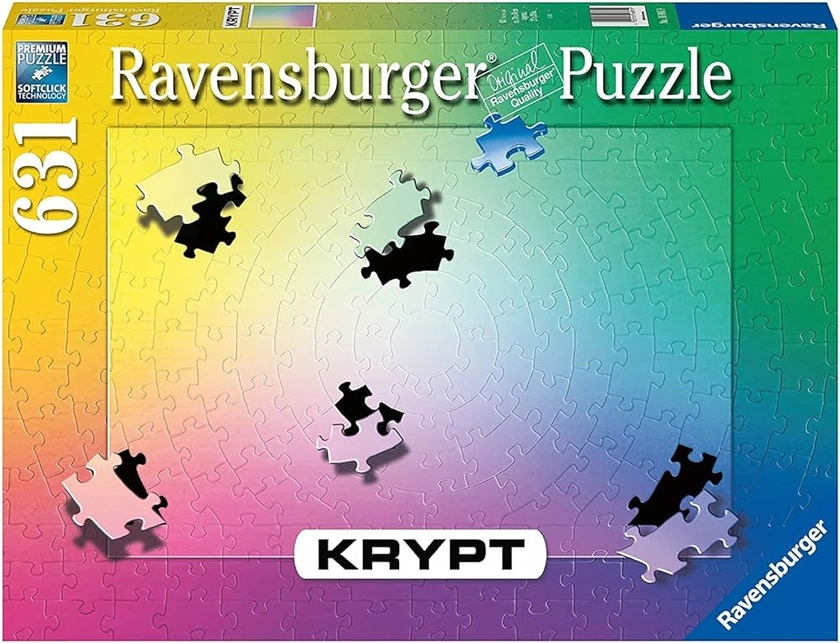 Ravensburger - Krypt puzzle 631 p - Gradient - 16885 : Amazon.fr: Jeux et Jouets