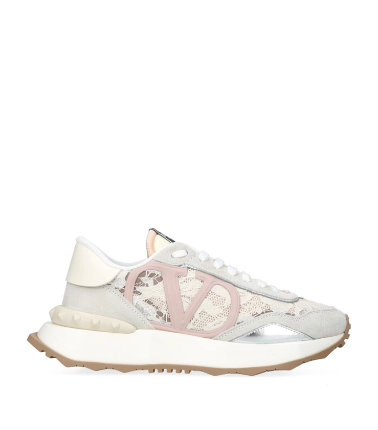 Womens Valentino Garavani white Lacerunner Sneakers | Harrods # {CountryCode}