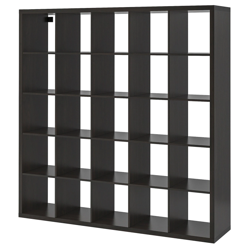 KALLAX shelf unit, black-brown, 715/8x715/8" - IKEA