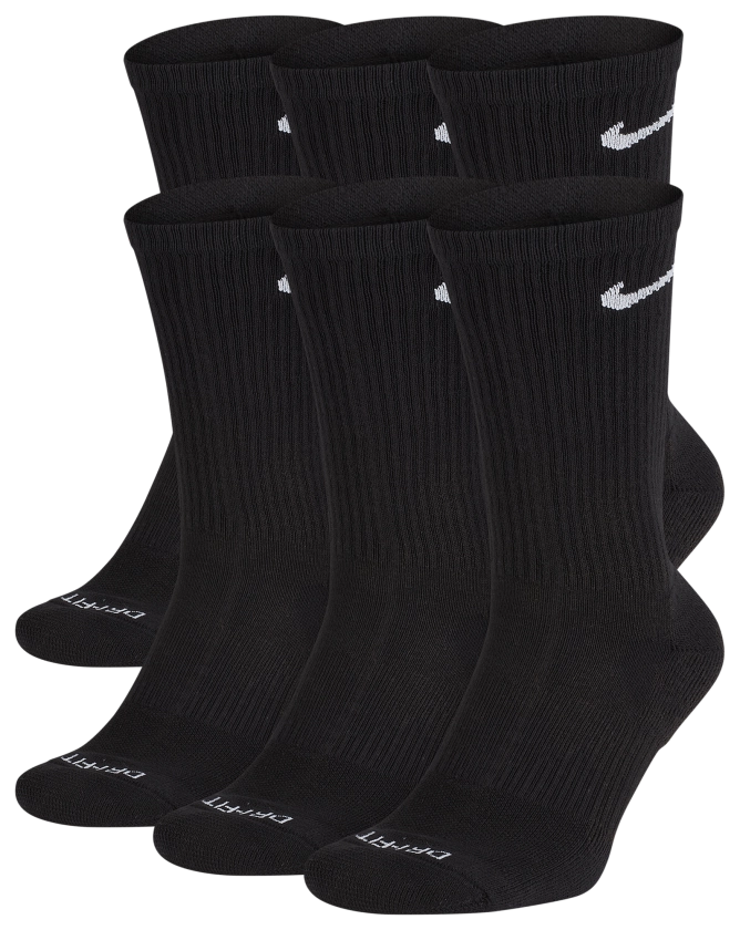 Nike 6 Pack Everyday Plus Cushioned Socks