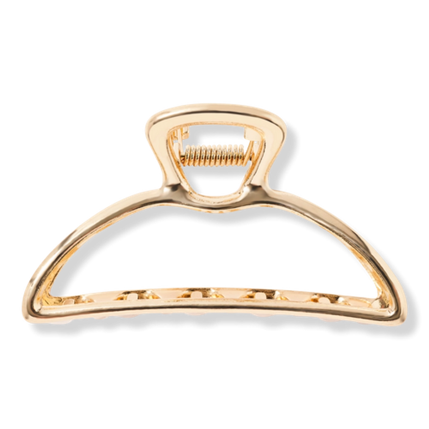 Gold Open Shape Claw Clip