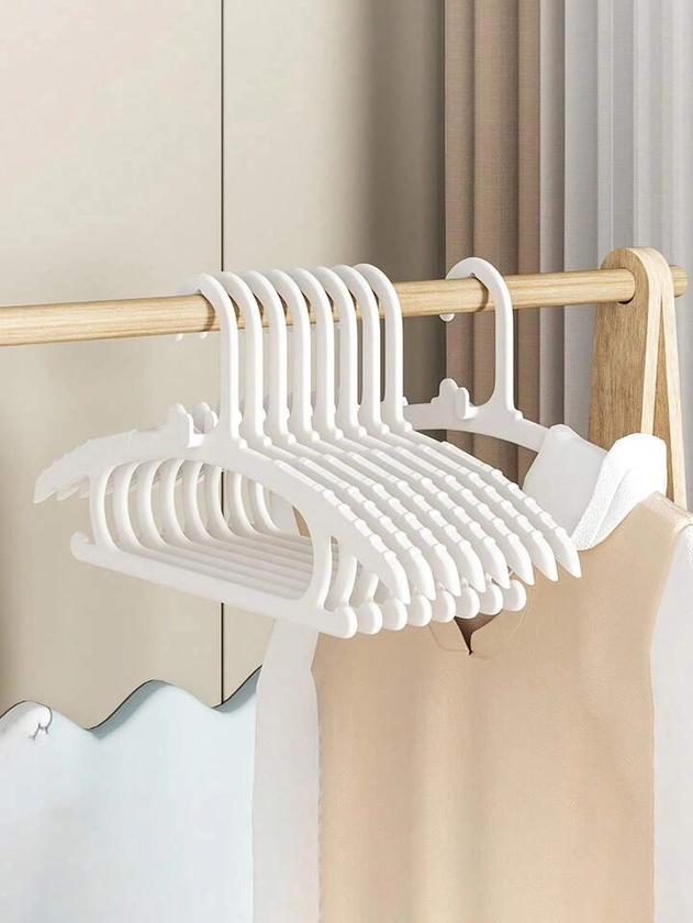5pcs Penguin Shaped Children Clothes Hanger With Non-Slip Design, Can Be Connected For Space Saving And Easy Storage | SHEIN UK