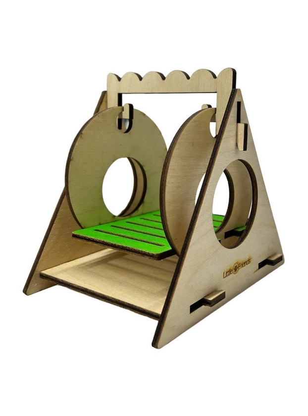 Little Friends Plastic Hamster House - Hangs or Stands - Little Pet Warehouse