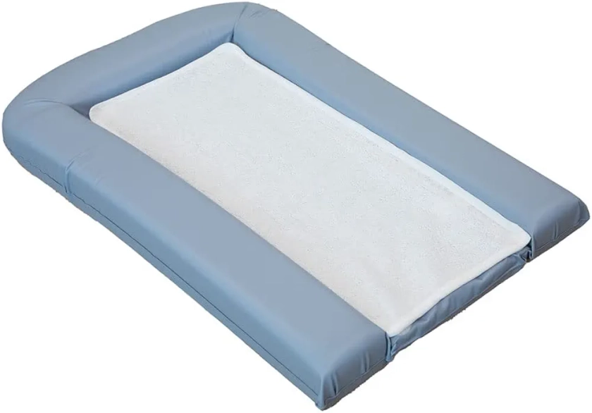 Matelas a langer avec 2 éponges amovibles - Bleuet - 42 x 70 cm