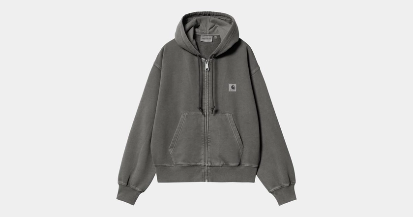 Carhartt WIP W' Hooded Nelson Jacket, Graphite | Boutique officielle en Ligne