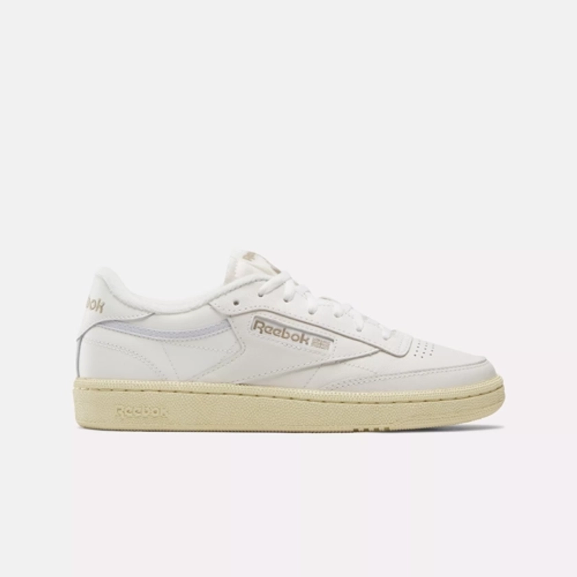 Club C 85 Shoes - Chalk / Weathered White / Moon | Reebok