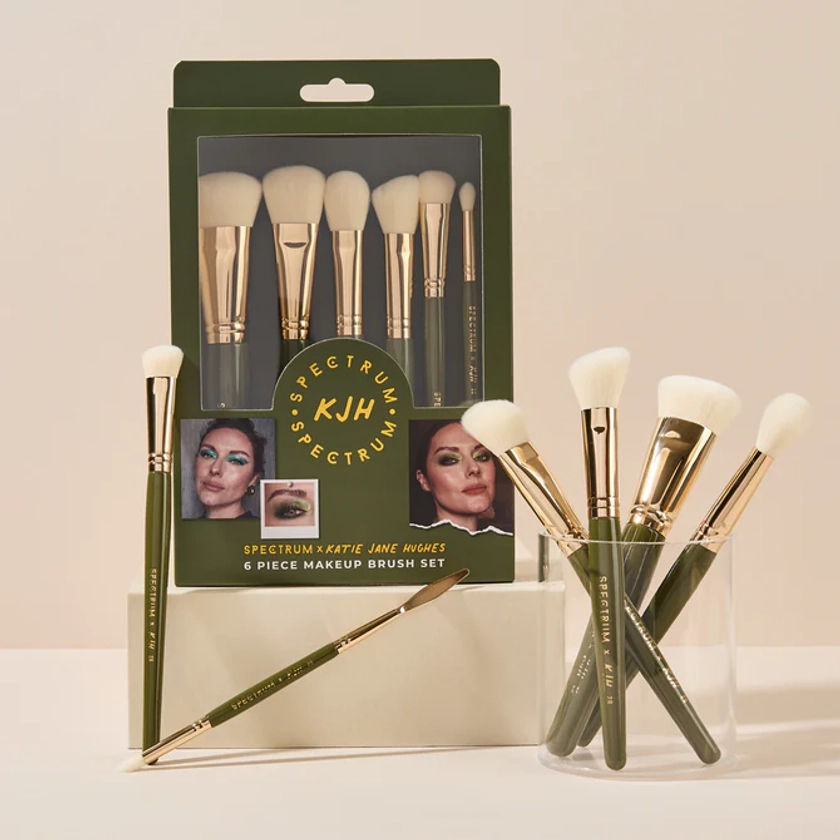 Katie Jane Hughes 6 Piece Makeup Brush Set