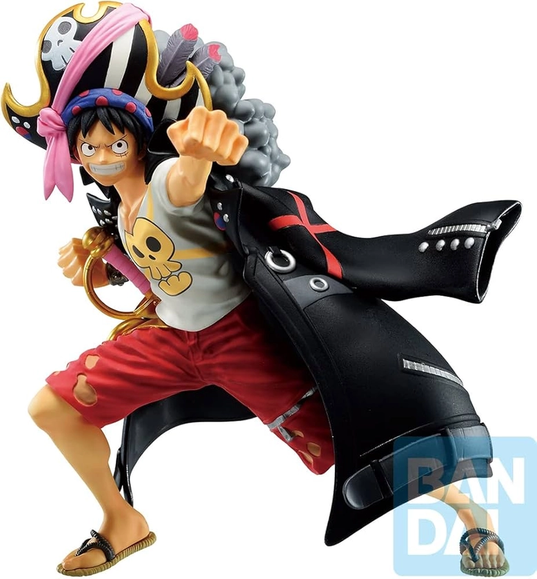 Ichibansho Figure - One Piece – Monkey.D.Luffy (Film Rouge), Statue de Collection Bandai Spirits