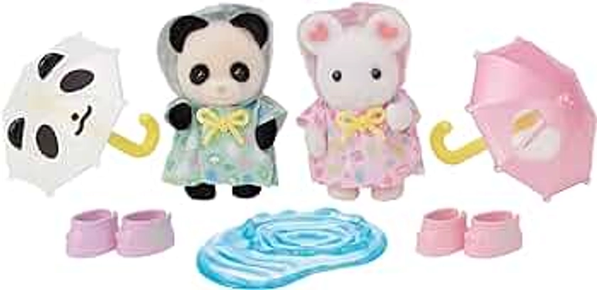 Calico Critters Nursery Friends - Rainy Day Duo