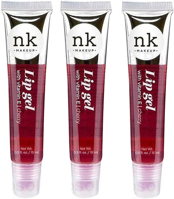 (3 Pack) NICKA K Lip Gel - Strawberry