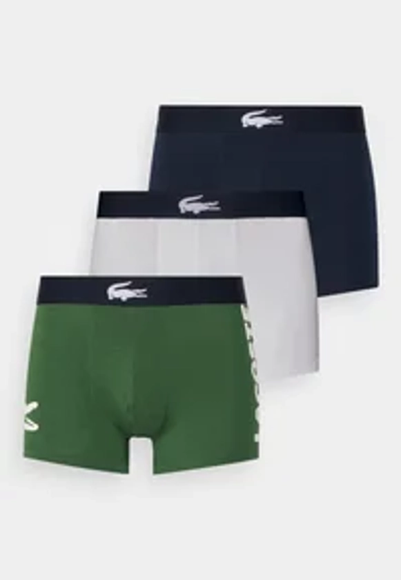 Lacoste 3 PACK - Shorty - thym/marine/blanc/multicolore - ZALANDO.FR