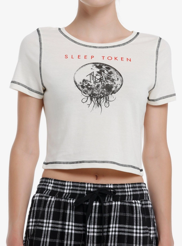 Sleep Token Back To Eden Contrast Stitch Girls Baby T-Shirt