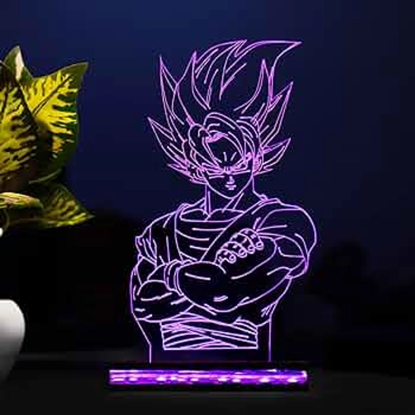 Buy StarLaser Anime Night Lamp for Home Decoration & Gifting 16 Color Changing Light with Remote (dragonball589) Online at Low Prices in India - Amazon.in