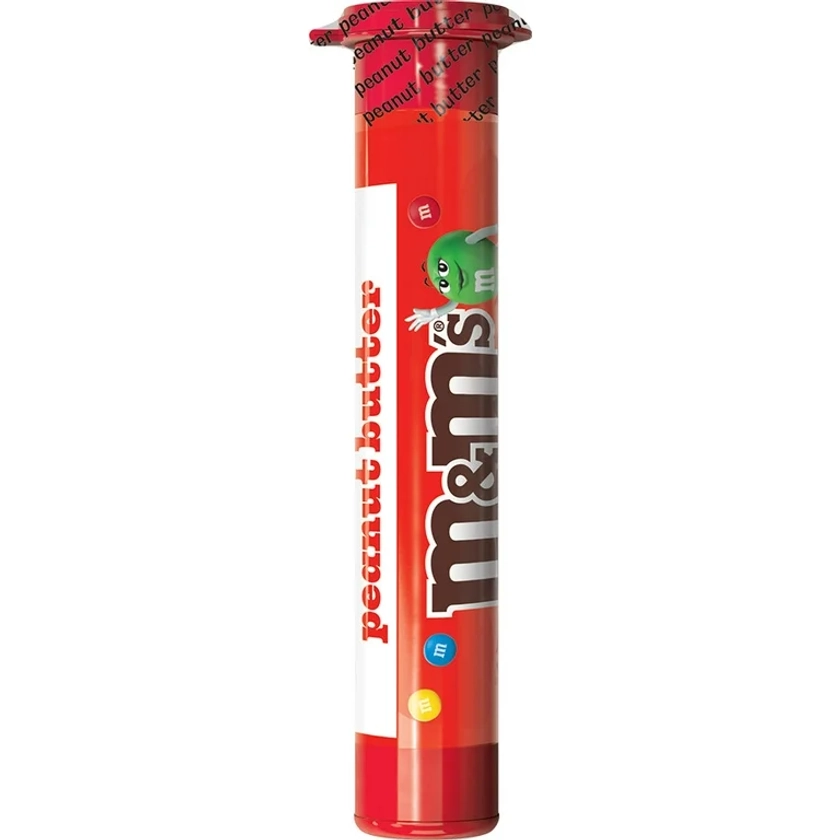 M&M's Minis Peanut Butter Milk Chocolate Candy - 1.74 Oz Mega Tube (Packaging May Vary) - Walmart.com