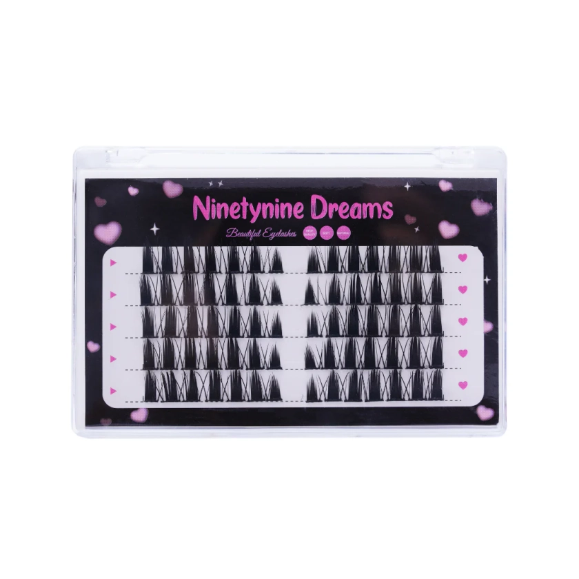 70PCs Bunny Ear Lashes