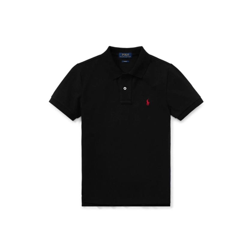 Slim Fit Cotton Mesh Polo Shirt for Boys | Ralph Lauren® UK