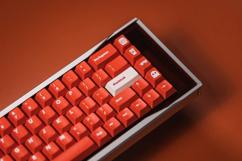 [In Stock] LeleLab Supsup Venetian Red Keycap Set