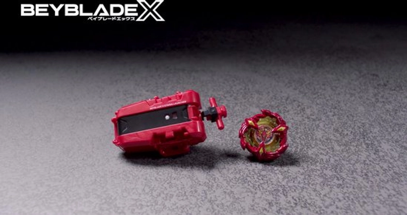 Beyblade X Soar Phoenix Deluxe stringlauncher speelset