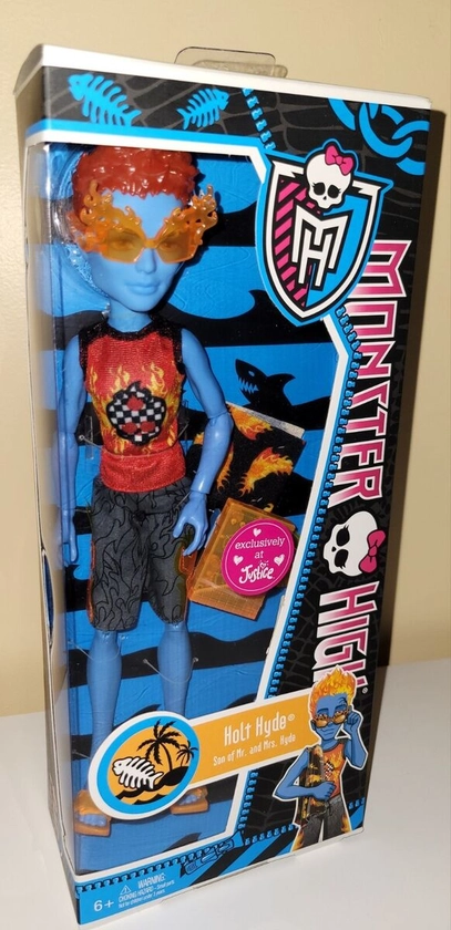 Monster High Swim Class Holt Hyde Doll Justice Exclusive 2012 Mattel NIB