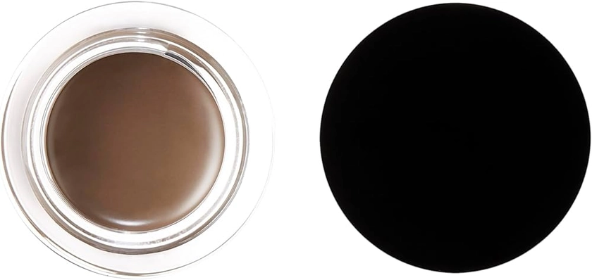 e.l.f. Lock On Liner And Brow Cream | Formt & Definiert Augenbrauen | Medium Brown | 0.19 Oz (5g)