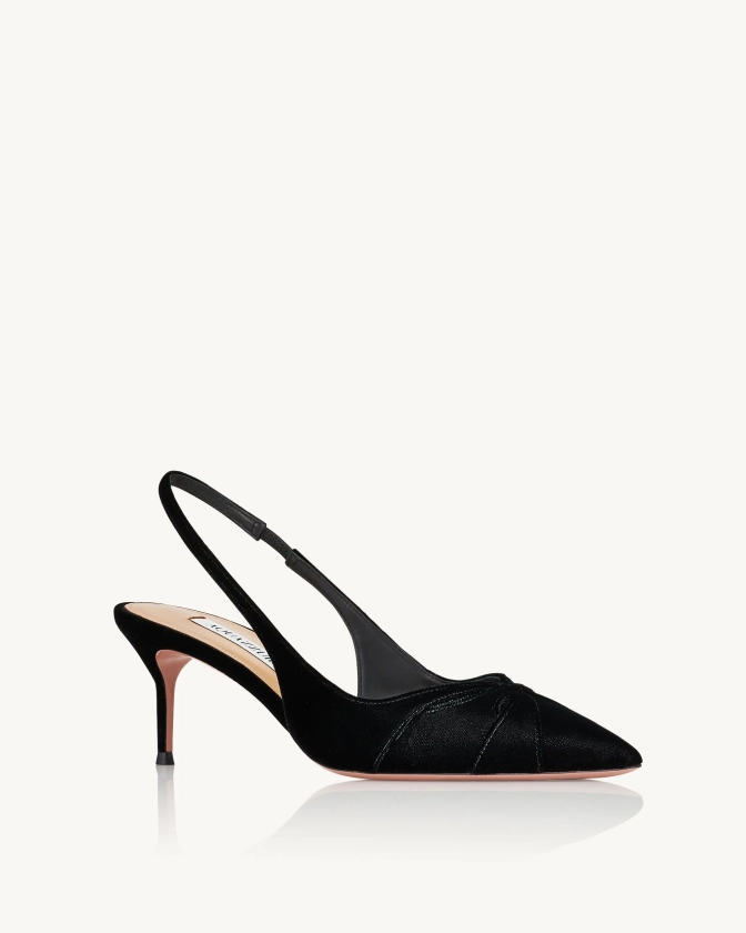 Moves Sling 65 noir Aquazzura@ Official