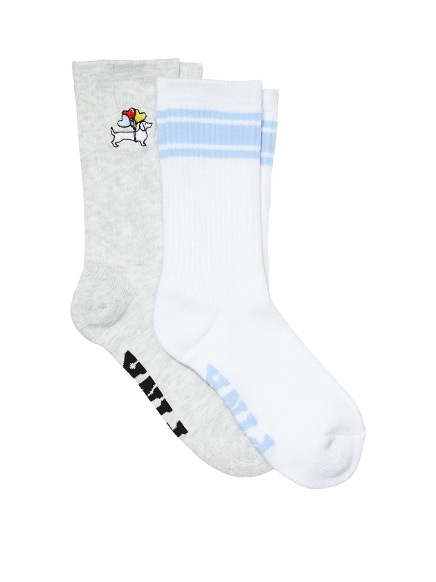 Buy 2-Pack Crew Socks - Order Socks online 5000005756 - PINK US