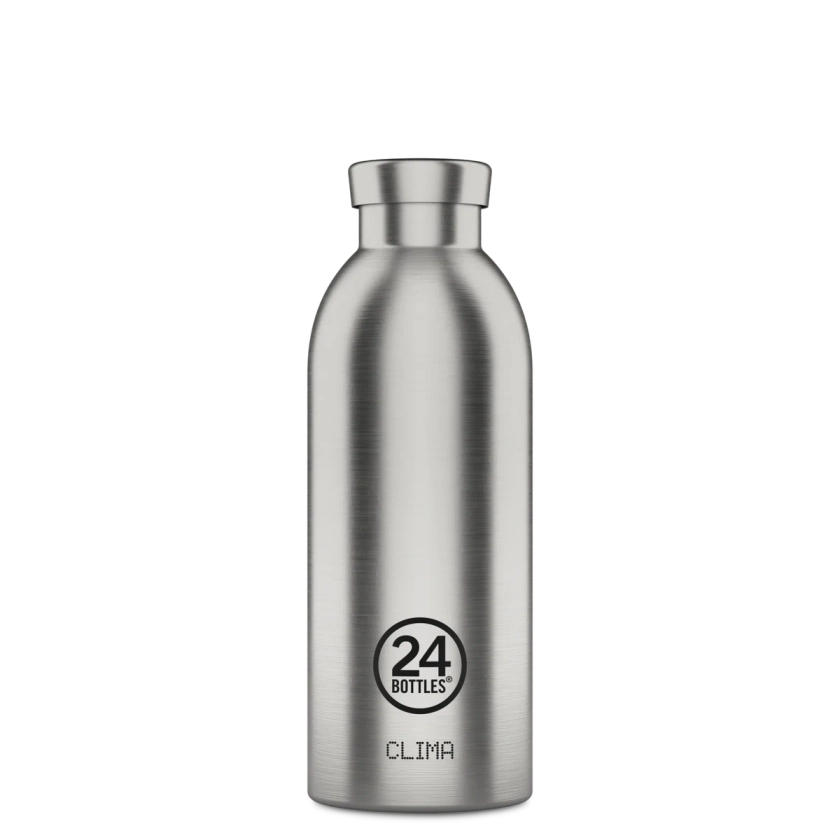 Brushed Steel 500 ml | Clima Bottle | 24Bottles®