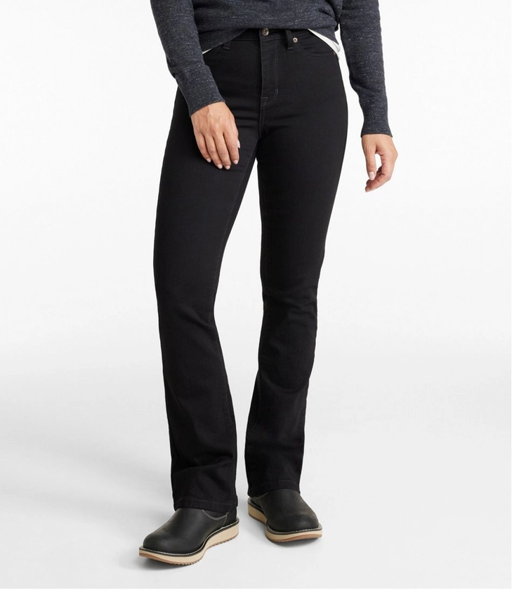 Women's True Shape Jeans, High-Rise Bootcut | Jeans at L.L.Bean