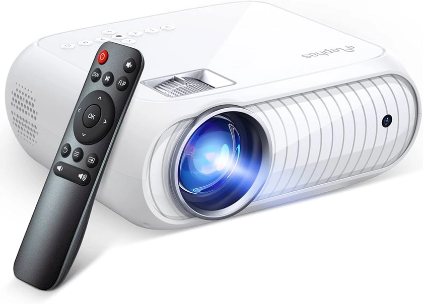 Projector, Home Theatre projector 1080P Full HD Supported, Upgraded 12000 Lux Video Mini Projector Compatible with iOS/Android/Tablet/PC/TV Stick/USB/DVD/Game : Amazon.co.uk: Electronics & Photo
