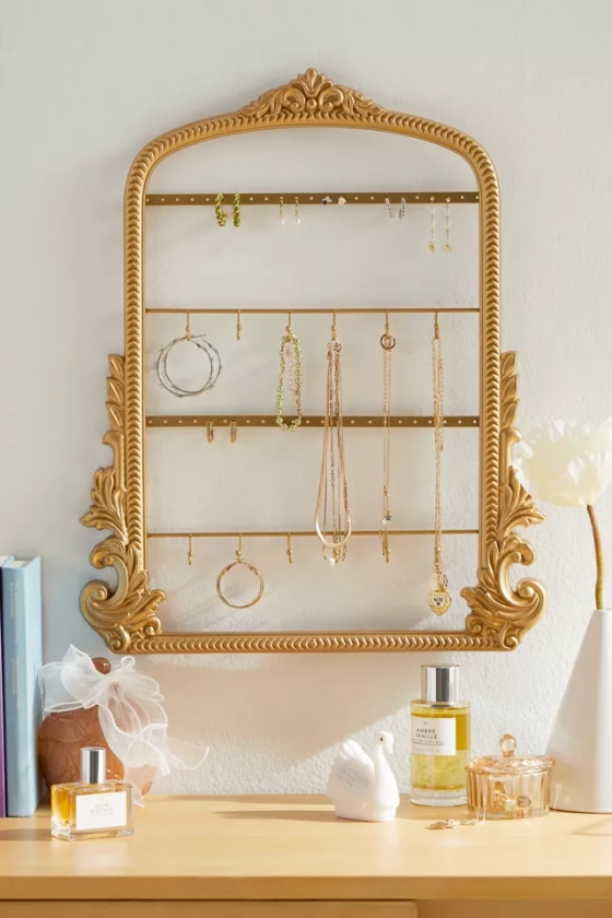 Gold Ornate Jewelry Organizer | Urban Outfitters