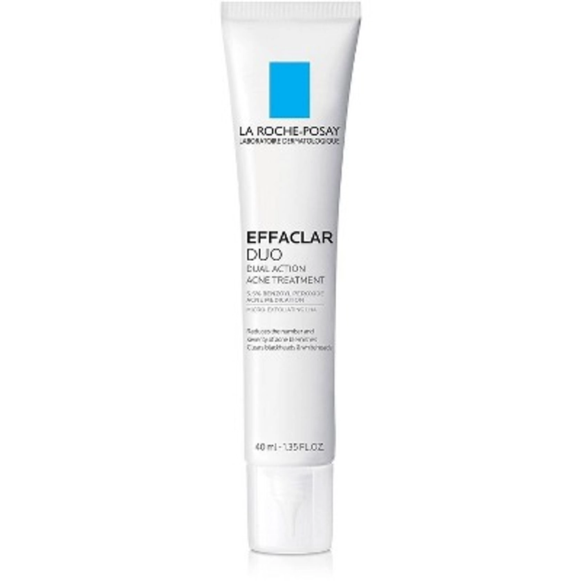 La Roche Posay Effaclar Duo Acne Treatment with Benzoyl Peroxide, Dual Action Acne Spot Treatment - 1.35 fl oz 