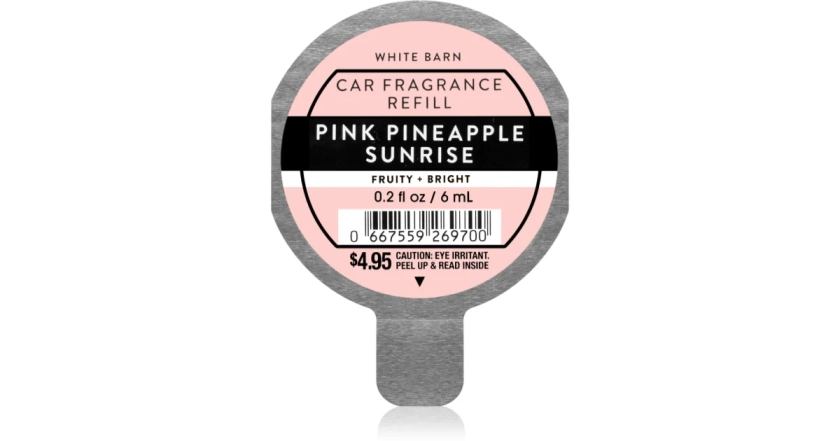 Bath & Body Works Pink Pineapple Sunrise désodorisant voiture recharge | notino.fr