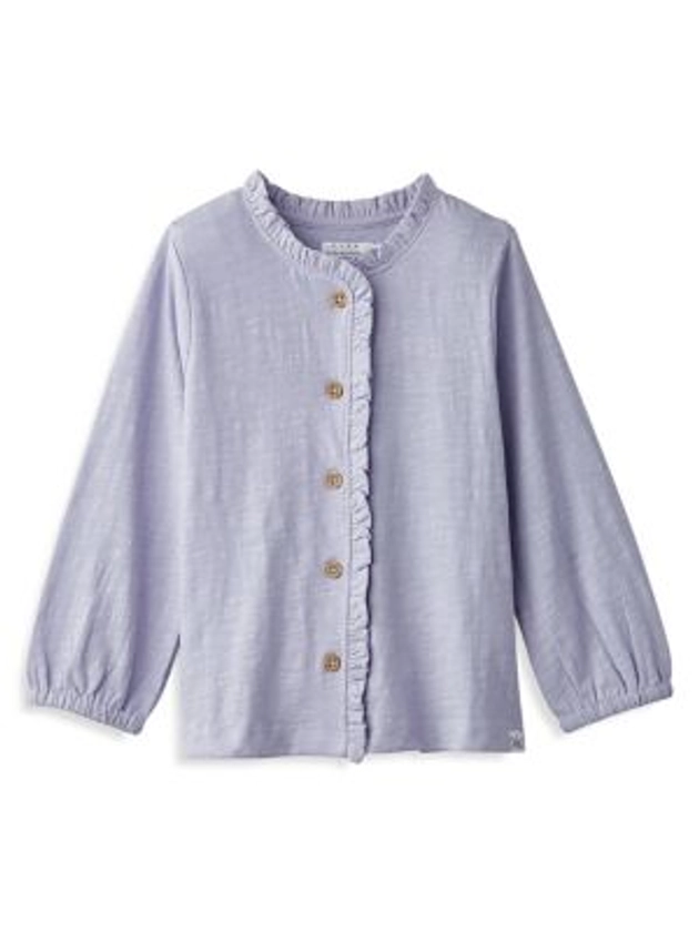 RISE LITTLE EARTHLING Little Girl's Play Ruffle Shirt | TheBay