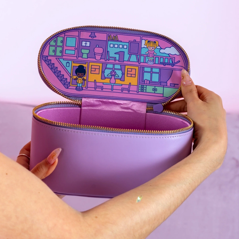 Polly Pocket Round Cosmetic Bag