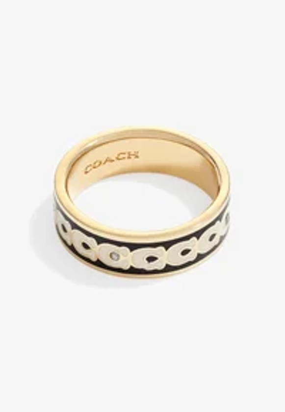 COACH SIGNATURE BAND - Bague - oxford/doré - ZALANDO.FR