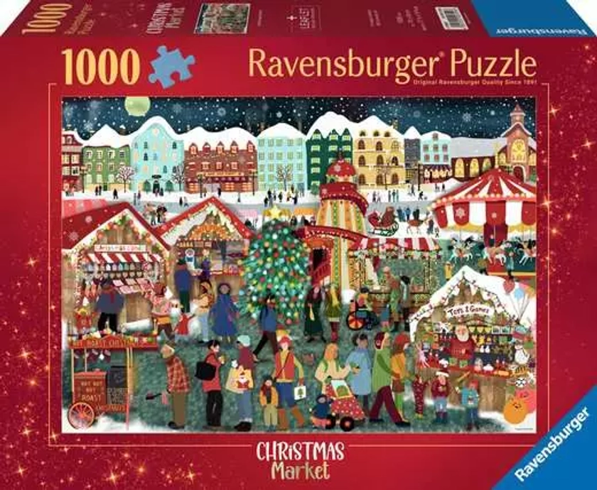 Le marché de Noël | Puzzle adultes | Ravensburger