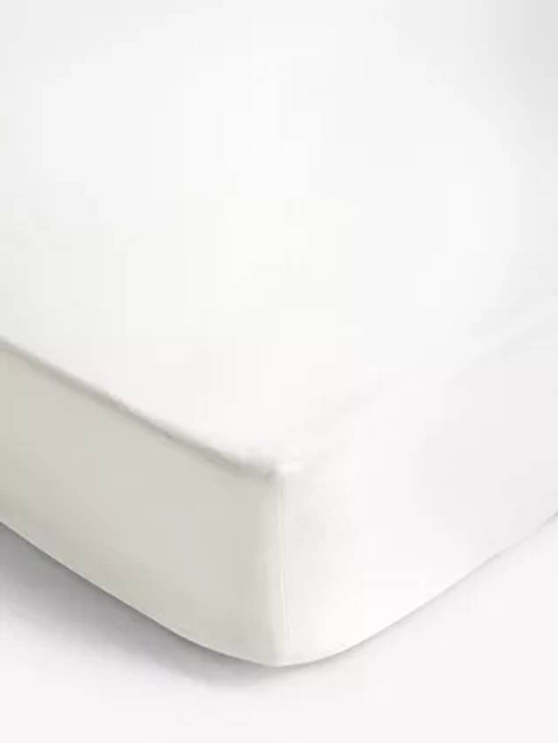 John Lewis ANYDAY Pure Cotton Deep Fitted Sheet