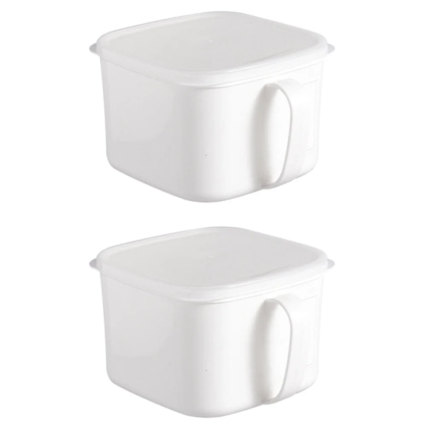 2pcs Kitchen Food Storage Containers Fruit Sugar Tea Snacks Containers