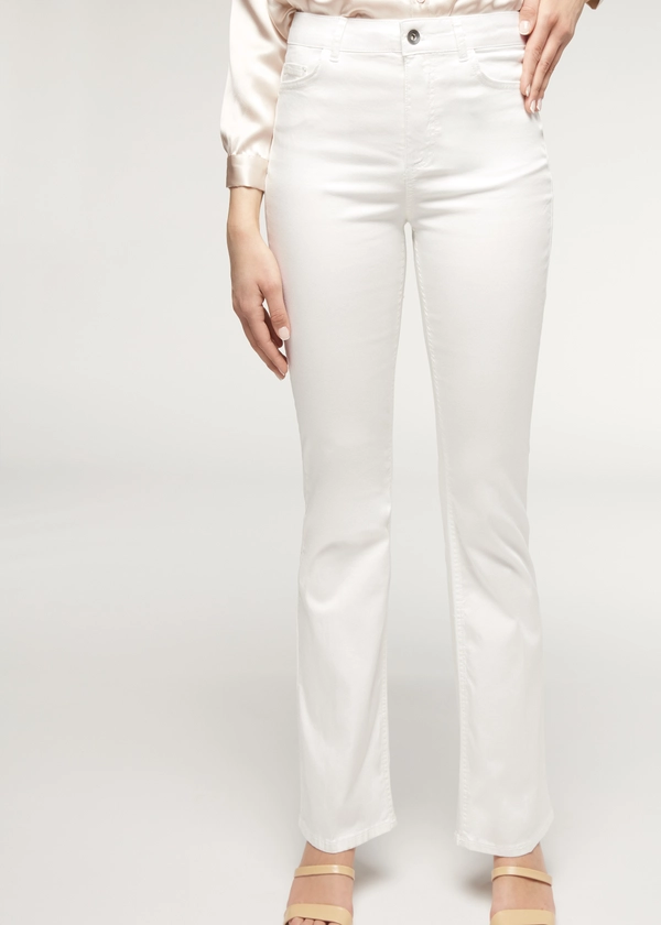 Eco Light Denim Flared Jeans - Trousers - Calzedonia