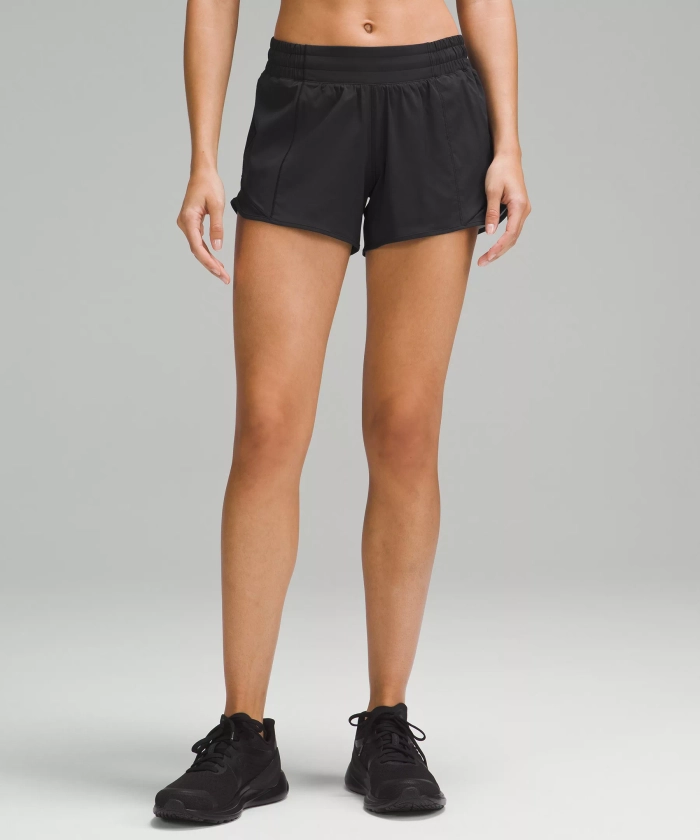 Hotty Hot Low-Rise Lined Short 4" | Women's Shorts | lululemon
