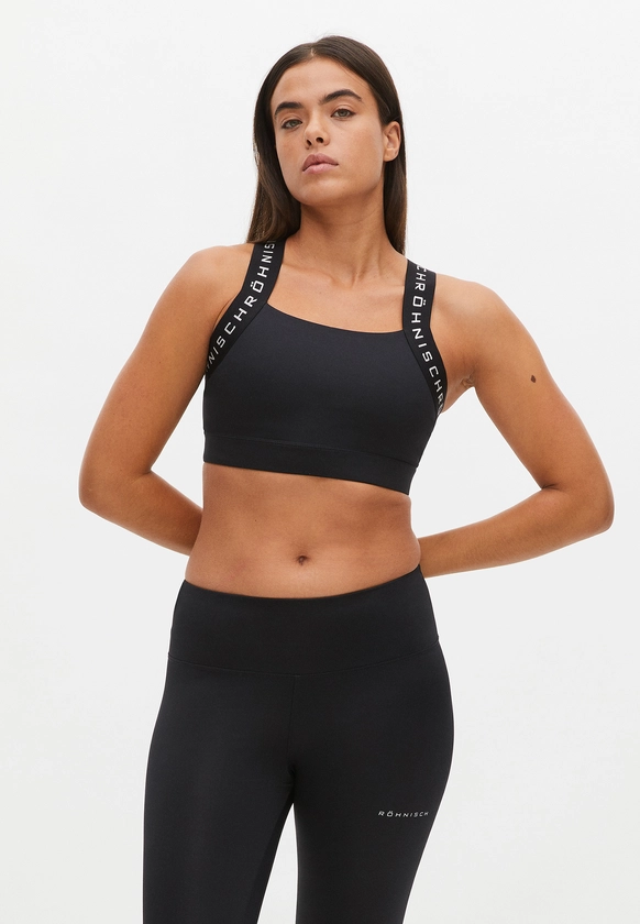 Kay Sports Bra, Black