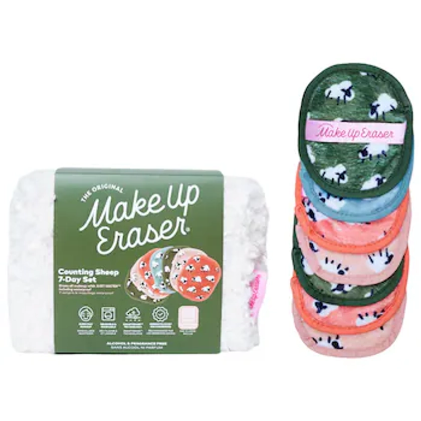 Counting Sheep 7-Piece MakeUp Eraser® Makeup Remover Cloth Set - The Original MakeUp Eraser | S