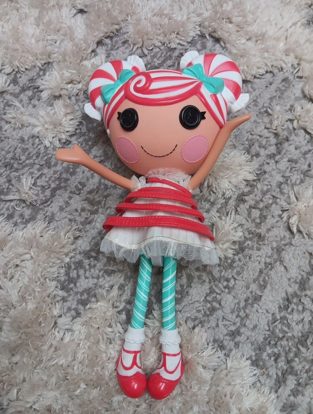 Lalaloopsy Retired Adorable Full Size Mint E Stripes Peppermint Doll