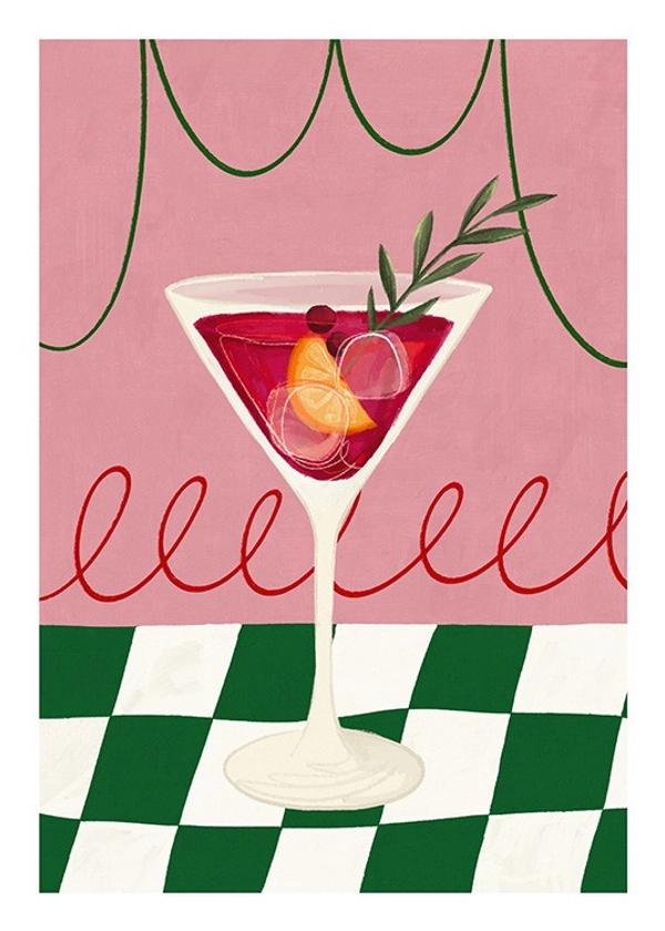 Holiday Drink Affiche